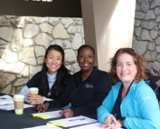 TORC employee volunteers assist with check-in